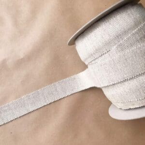 2in Nail Head Tape-Natural Wool