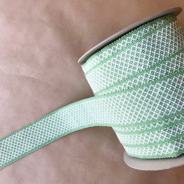Green and white polka dot Camlett 2IN Outdoor Tapes.