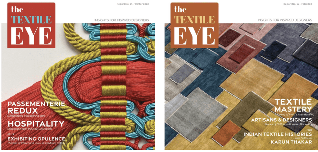 The united eye magazine covers for September and October including fringe market.