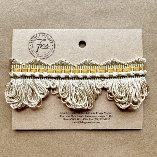 Saxton Scalloped Silk Fringe - Image 9