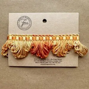 Saxton Scalloped Silk Fringe