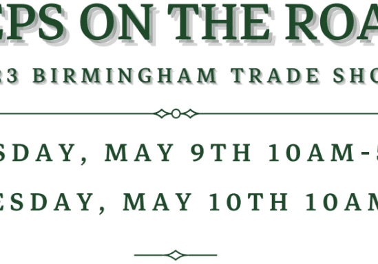 Reps on the road 2020 birmingham trade show.